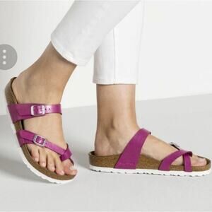 Birkenstock Mayari Magenta Haze Toe Loop Sandals